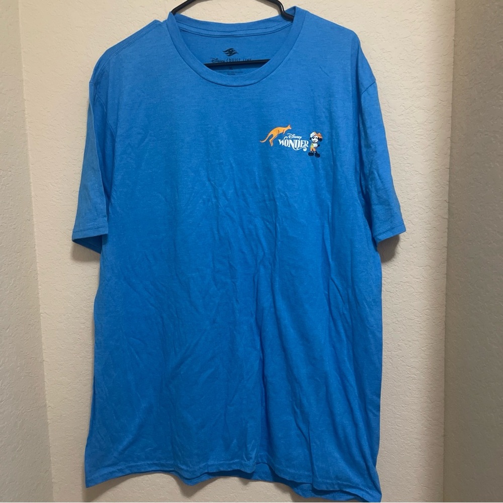 Disney Blue Men's Tee with Graphic